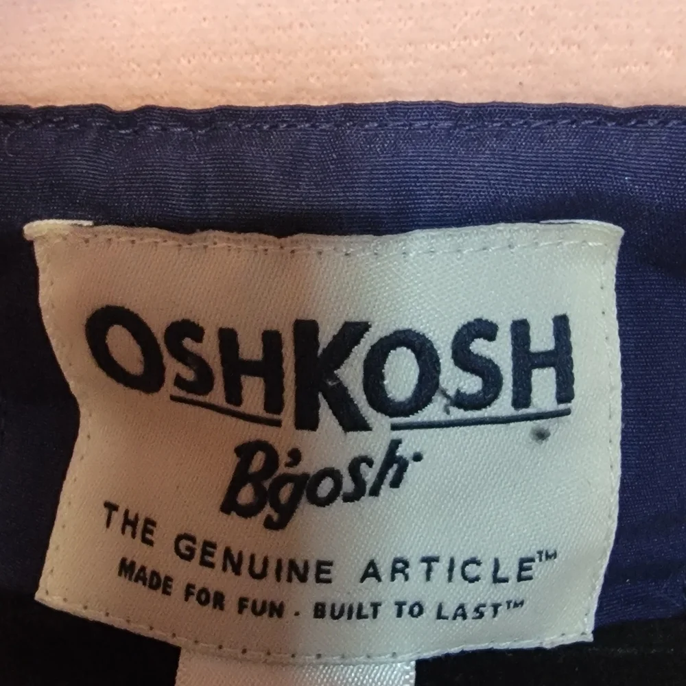 OshKosh B'gosh Navy Parka With Pink Fur